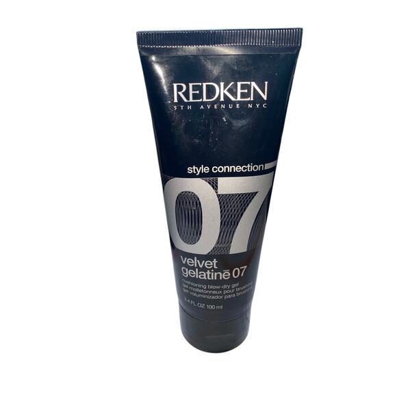 REDKEN Velvet Gelatine 07 Cushioning Blow Dry Gel 3.4 fl Discontinued Unsealed